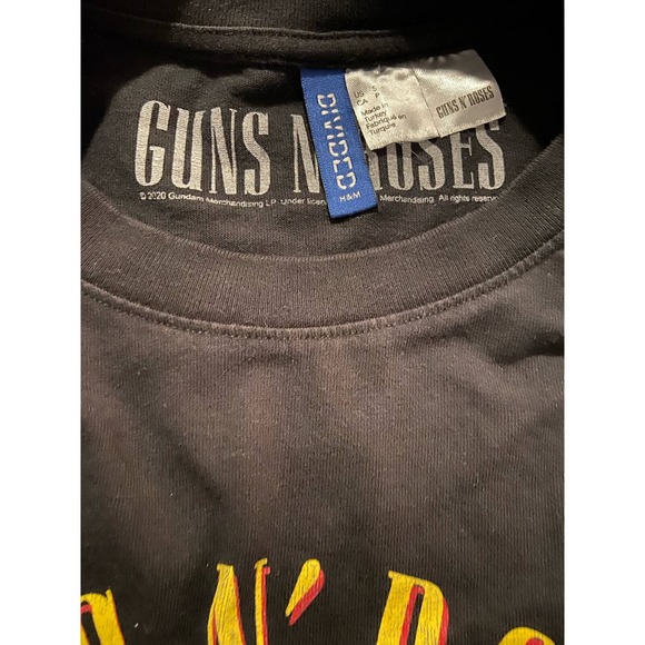 "Vintage Guns N' Roses Rock Band T-Shirt - Size Small - Men's 179" - Picture 8 of 8